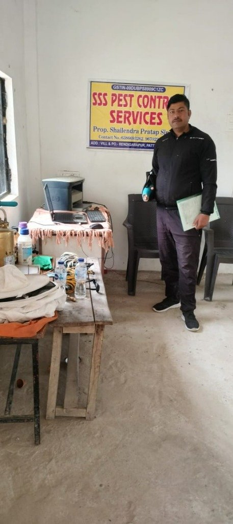 Prop. Shailendra Pratap Singh at SSS Pest Control